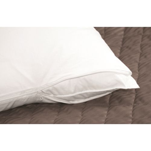 Centex T180 Blend Plain Weave, King Pillow Protector 20x36, Envelope Closure, White